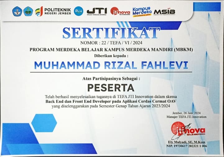 Back End dan Front End Developer