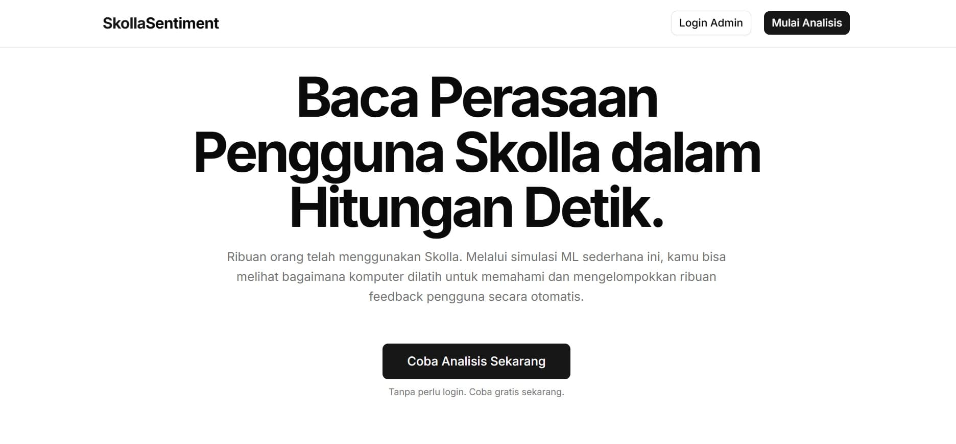 Sentiment Intelligence Platform - SkollaSentiment